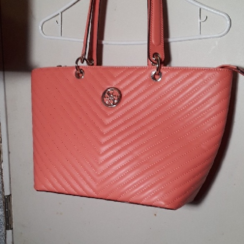 Elegant Coral Tote Bag